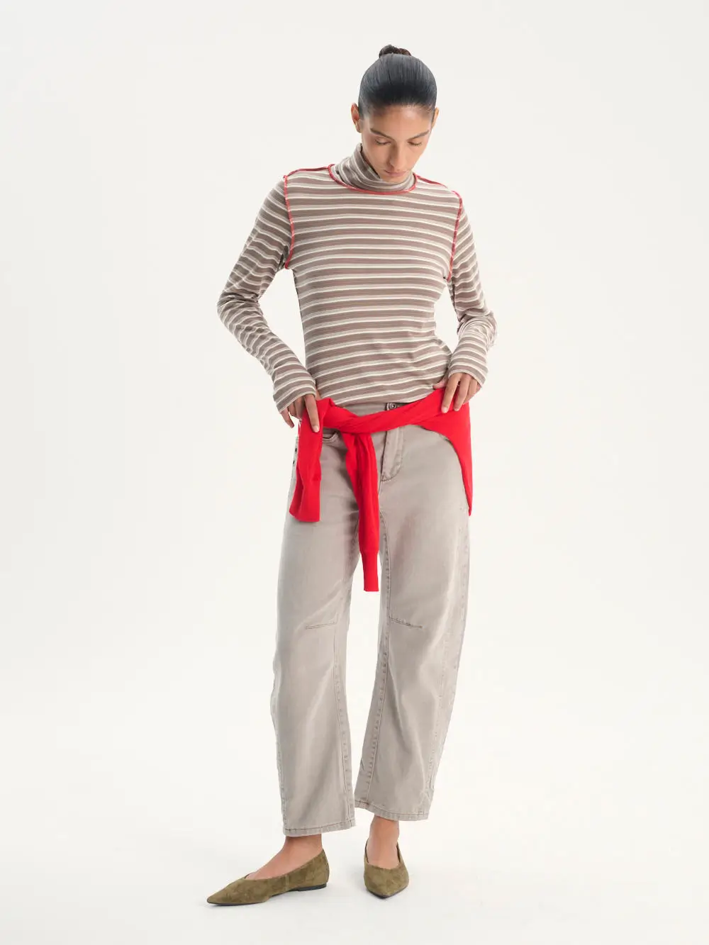 STUDIO NOA50118 BODY GOLF | חום פסים – תמונה 1