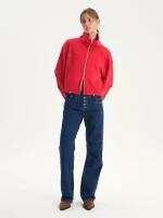 ⁦UPTOWN JACKET | אדום⁩ – תמונה ⁦3⁩