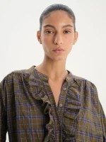 ⁦CAMILE SHIRT | זית⁩ – תמונה ⁦6⁩