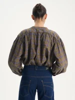 ⁦CAMILE SHIRT | זית⁩ – תמונה ⁦3⁩