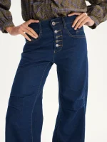⁦BOYFRIEND JEANS | ג׳ינס כהה⁩ – תמונה ⁦3⁩