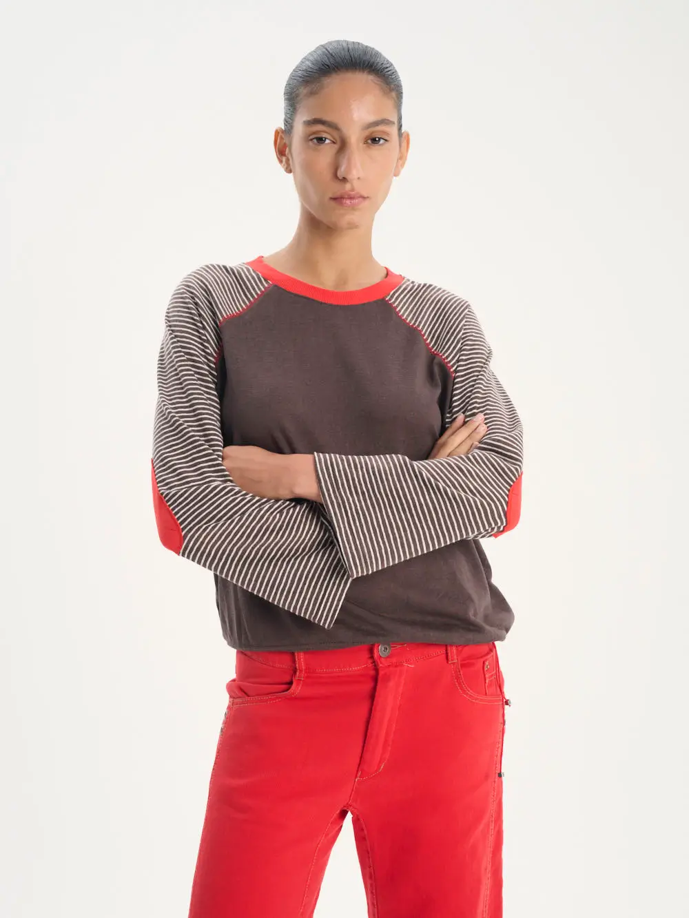 STUDIO NOA50792 T - BASEBALL | חום – תמונה 1