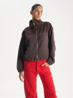 ⁦UPTOWN JACKET | חום⁩ – תמונה ⁦4⁩