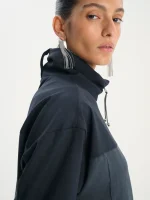 ⁦UPTOWN JACKET | שחור מחולק⁩ – תמונה ⁦5⁩