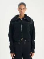 ⁦COMBIE JACKET | שחור⁩ – תמונה ⁦6⁩