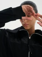 ⁦COMBIE JACKET | שחור⁩ – תמונה ⁦7⁩