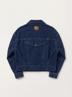 ⁦K - DENIM JACKET | ג'ינס כהה⁩ – תמונה ⁦2⁩