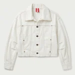 K - DENIM JACKET | לבן