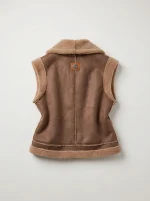 ⁦ASPEN VEST | חום⁩ – תמונה ⁦3⁩