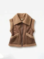 ⁦ASPEN VEST | חום⁩ – תמונה ⁦2⁩