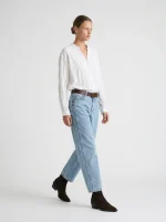 ⁦PAPER SHIRT | לבן⁩ – תמונה ⁦3⁩