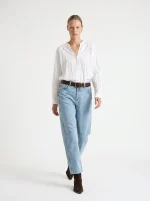 ⁦PAPER SHIRT | לבן⁩ – תמונה ⁦2⁩